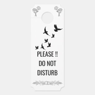 Modern Customise Do Not Disturb Door Hanger