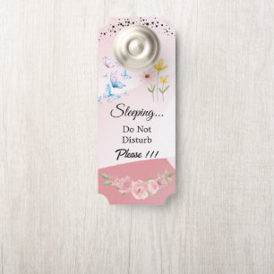 Modern Customize Do Not Disturb Door Hanger