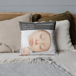 Modern Cute Baby Photo | Beauty Quote Cushion<br><div class="desc">Capture the essence of innocence and beauty with our modern and adorable baby photo product collection on Zazzle! Cherish the precious moments with these charming images that celebrate the purity and joy of childhood. Each item is carefully designed to showcase the beauty of innocence, reminding us of the simple yet...</div>