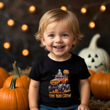 Modern Cute Boo Crew Family Matching Halloween