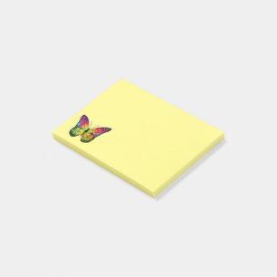 Modern Cute Colourful Rainbow Butterfly Post-it Notes