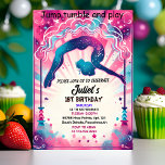 modern cute pink girl gymnastics 10th birthday invitation<br><div class="desc">Celebrate a perfect 10 with our Modern Cute Pink Girl Gymnastics 10th Birthday Invitation! It's time for a gymnastics-themed bash that's as stylish as it is fun. This invitation radiates modern charm with a touch of pink, capturing the spirit of your gymnastics-loving birthday girl. Join us for a day of...</div>