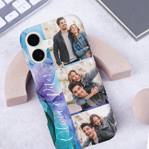 Modern cute Purple couple names 3 photos custom