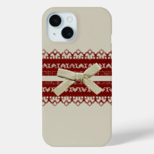 modern Cute Red Lace Beige Fashion iphone5 case