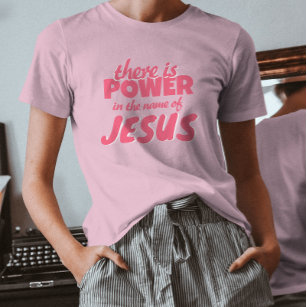Modern Cute Script Jesus Faith T-Shirt