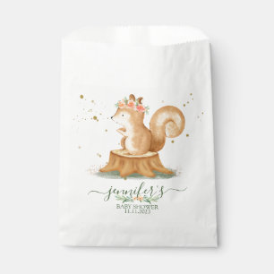 Modern Cute Squirrel wildlife farm forest animal Favour Bag