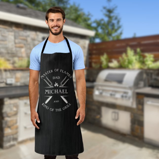 Modern Dad Custom Master Chef All-Over Print Apron (Creator Uploaded)