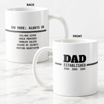 Modern Dad Established Fatherhood Gift