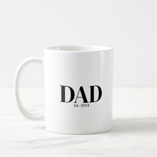 Modern Dad Established Mug