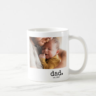 Modern Dad Established Photo Mug