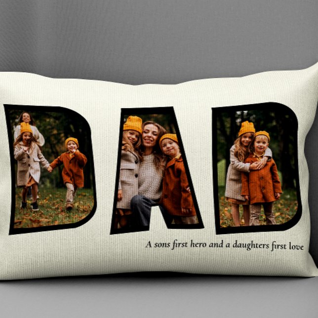 Modern Dad photo script  Lumbar Cushion (Creator Uploaded)