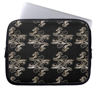 Modern Damask electronics bag