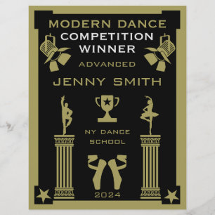 Modern Dance Competition Winner