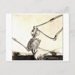 Modern Dance Macabre postcard