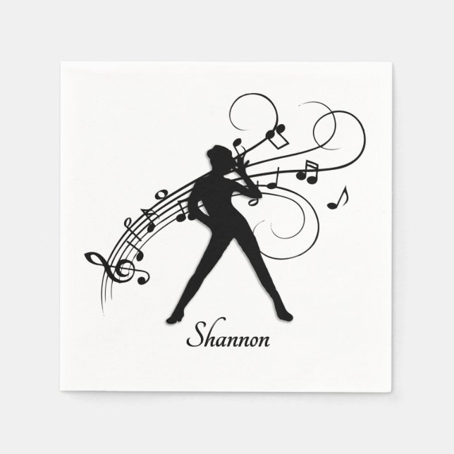 Modern Dance Napkin (Front)