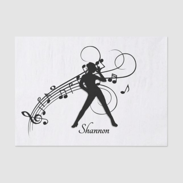 Modern Dance Tissue Paper (Front)