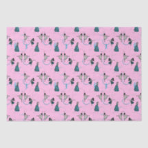 Modern Dancers Gift Wrap Set