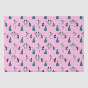 Modern Dancers Gift Wrap Set Tissue Paper