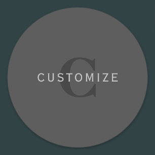 Modern Dark Grey Editable Monogram Design Template