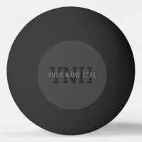 Modern Dark Grey Monogrammed Name (or other text)