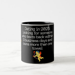 Modern Dating Humour Coffee Mug Texting Joke S