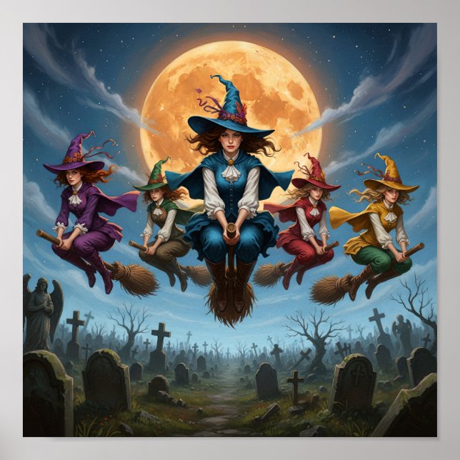 Modern Day Witches  Poster (Front)