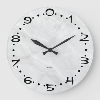 Modern Decimal Time Base‑10 Number System Art Gift Large Clock