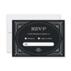 Modern Deco | Elegant Onyx Black and White Wedding