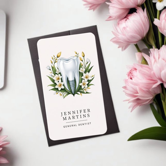 Modern Dentist Logo  Business Card (Creator Uploaded)