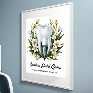 Modern Dentist Logo  Poster