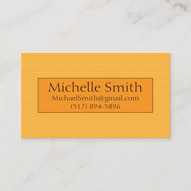 Modern Design Business Card (Front)