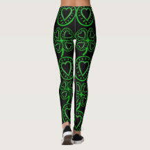 Modern Design Clover Heart St Patrick's Day L 5