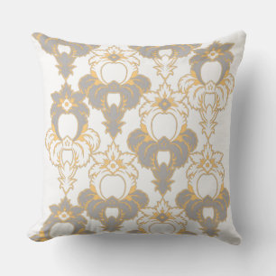 Modern design, elegant pattern, abstract flowers cushion