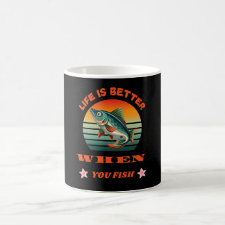 MODERN DESIGN FOR FISHERMEN COFFEE MUG