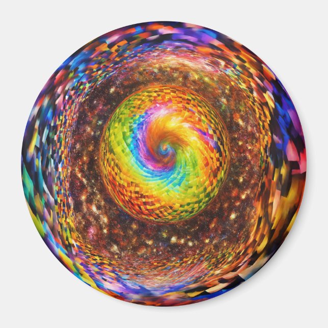 Modern Design for Fridge, Locker, or Office" Magnet (Front)