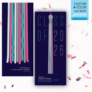 Modern Design Graduation Announcement   Colour-Edi