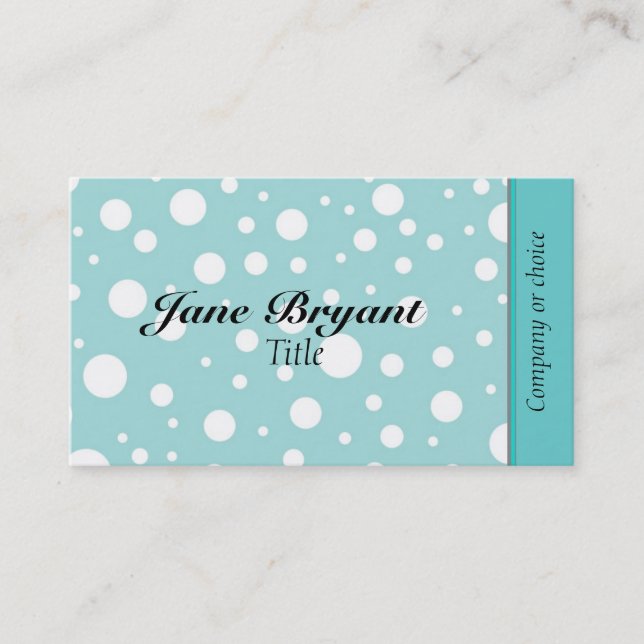 Modern Designer Business Card Template (Front)