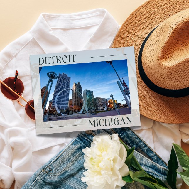 Modern Detroit Landmark Postcard (Birthday Depot
Modern Detroit Landmark Postcard)