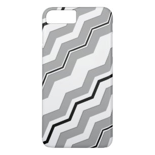Modern Diagonal Chevron with any Colour Detail iPhone 8 Plus/7 Plus Case