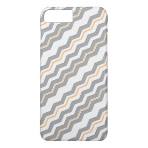 Modern Diagonal Chevron with any Colour Detail iPhone 8 Plus/7 Plus Case