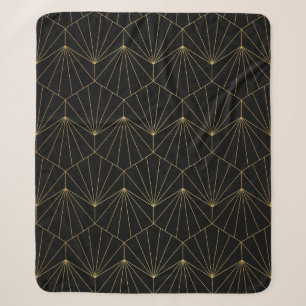 Modern diamond art deco seamless pattern. Trendy a Sherpa Blanket