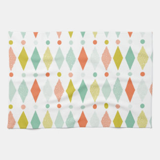 Modern Diamond pattern Tea Towel