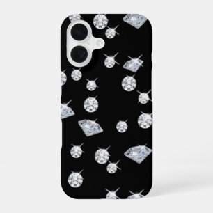 Modern Diamonds Pattern iPhone 16 Case