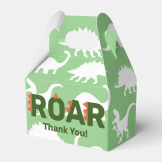 Modern Dinosaurs ROAR Baby Shower Favour Box