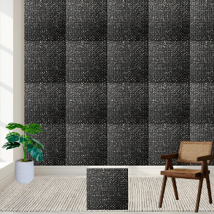 Modern Dirty Black White Particle Floor Wall  Ceramic Tile