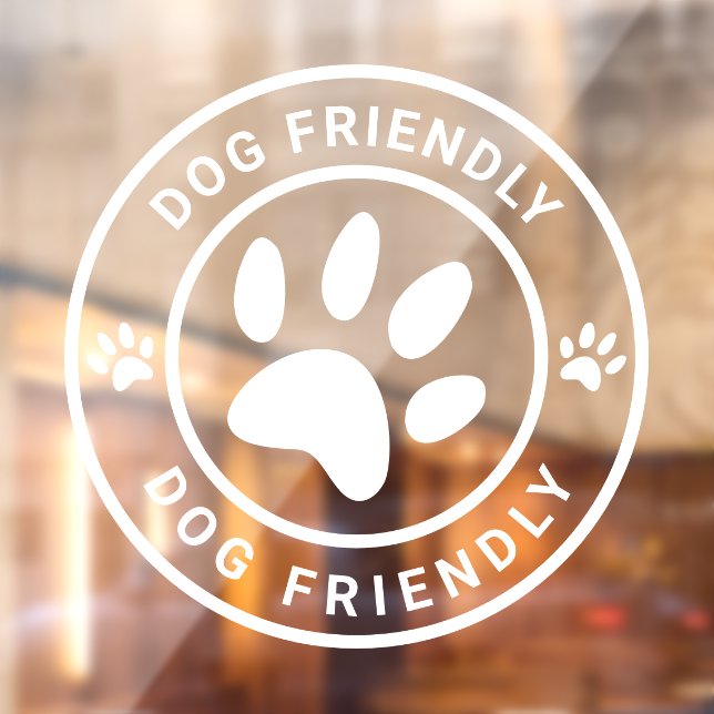 Modern Dog Friendly Coffee Shop Cafe Pet Welcome (Sheet 2)