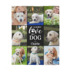 Modern Dog Lover Pet Personalised 8 Photo Collage