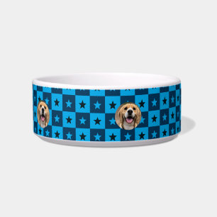 Modern Dog Mum Custom Name Personalised Dog Bowl