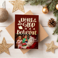 Modern Don't Stop Believin' Photo Foil