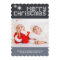Modern Dotted Text Christmas Photo Template